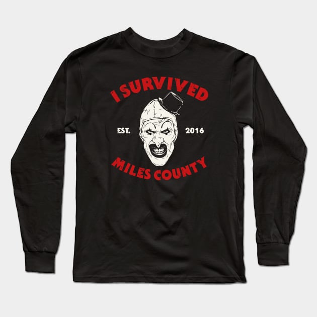 I survived miles county Long Sleeve T-Shirt by Melonseta